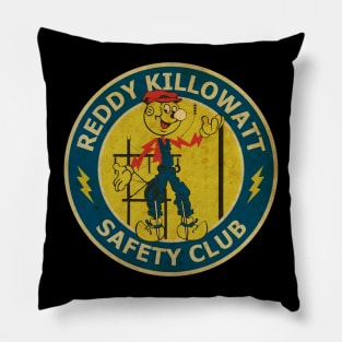 RETRO STYLE - reddy kilowattsafety club Pillow