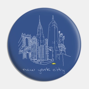 N Y C Pin