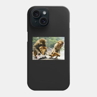 Pizza Lover Monkey Pizza take-away Phone Case