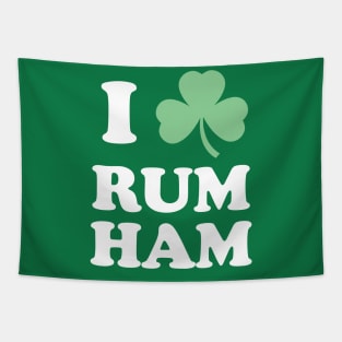 I Love Rum Ham - St. Patricks Day Tapestry