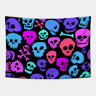 Skull Mask Pattern Skulls Tapestry