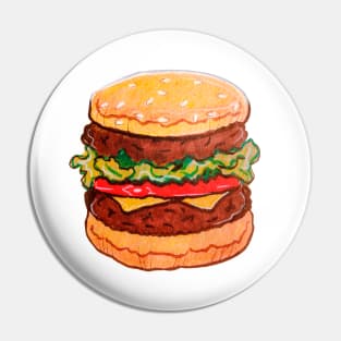 hamburger Pin