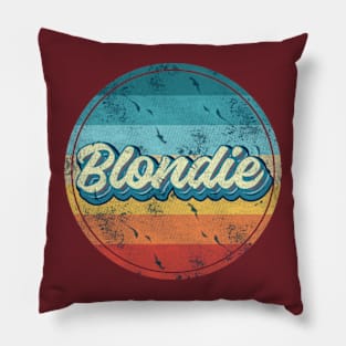 Blondie Heart Of Glass T shirt Pillow