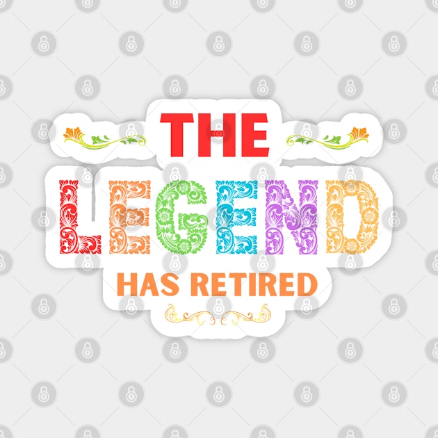 Happy retirement Magnet by smkworld