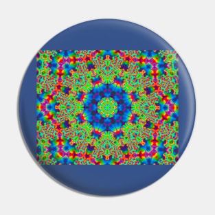 Molecular Mandala Pin