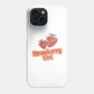 Strawberry Girl Phone Case