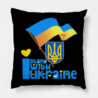 Ukraine trident Ukraine flag Ukrainian flag Ukraine Pillow