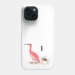 I is for Ibis Phone Case