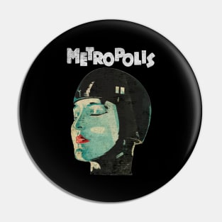 Metropolis Film De Fritz Lang Blanc Pin