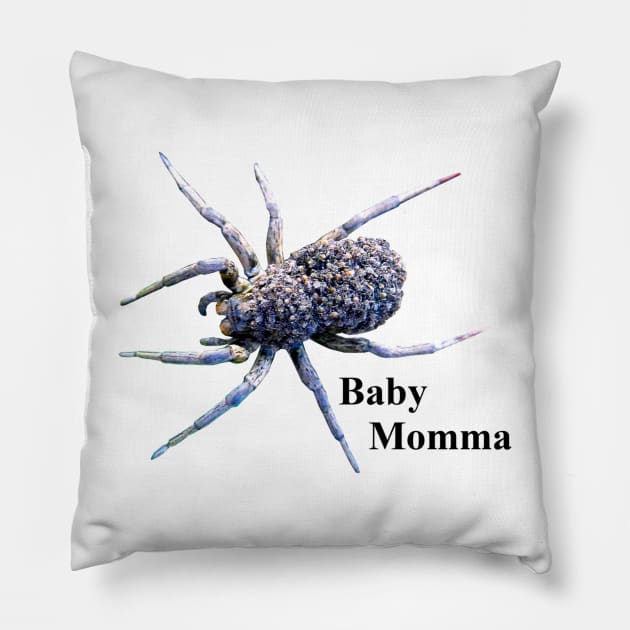 Baby Momma Pillow by Art of V. Cook