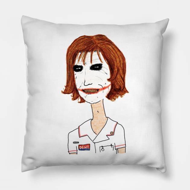 Hello Nurse Pillow by wakkala