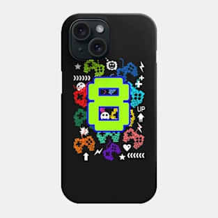 Kids 8Th Birthday Gamer It'S My Birthday 8 Phone Case