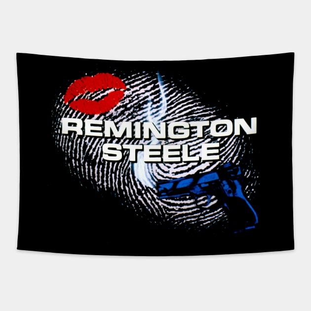 Remington Steele Tapestry by MindsparkCreative