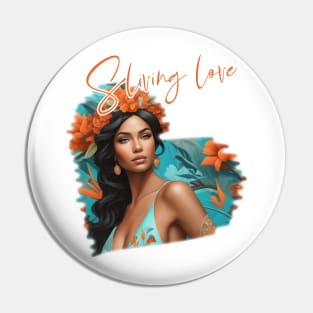 sliving beautiful woman Pin