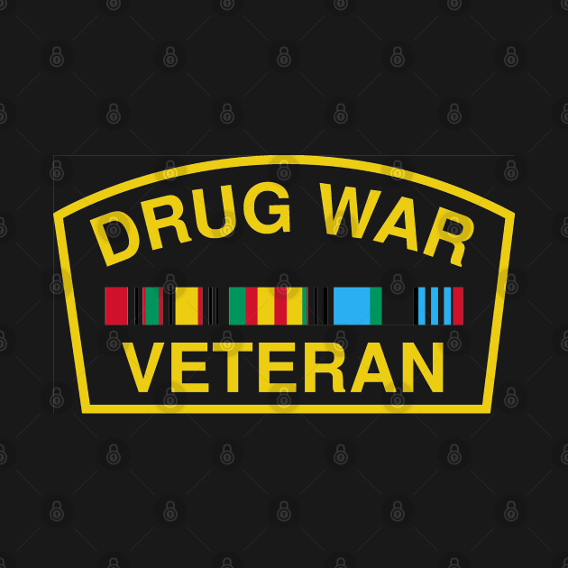 Drug War Veteran T-Shirt by HipHopTees