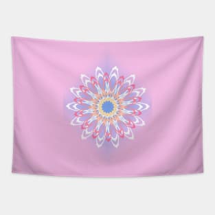 Flowery Pink Tapestry