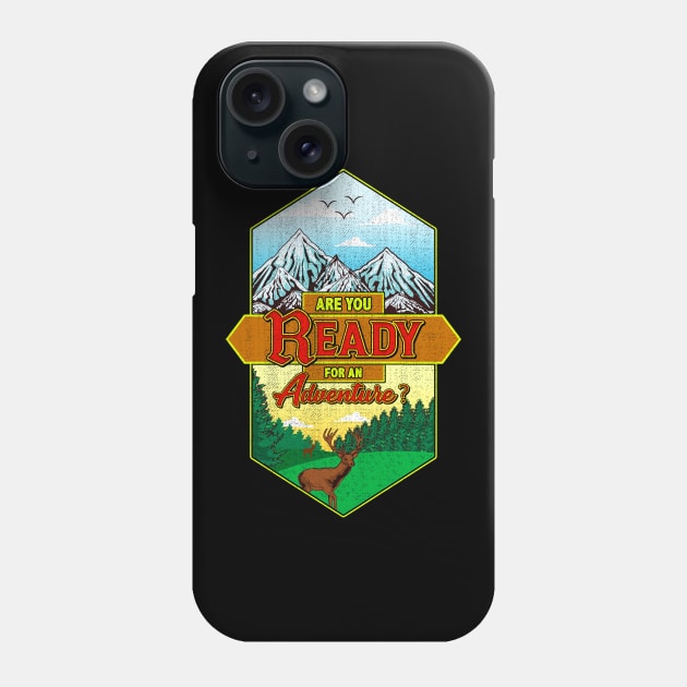 Are You Ready For An Adventure? Hunting Exploring Phone Case by theperfectpresents