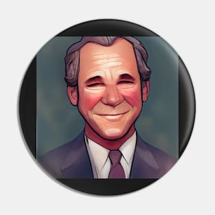 George W. Bush | Comics style Pin