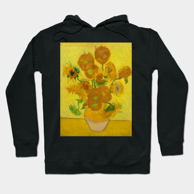 van gogh sunflower hoodie