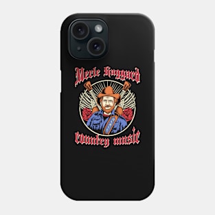 Merle Haggard - Country Music Phone Case