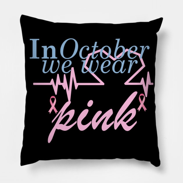 breast cancer Pillow by INSCRIPTIONcrafts