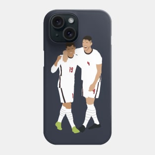 Mason Mount Declan Rice England Midfield Duo Phone Case