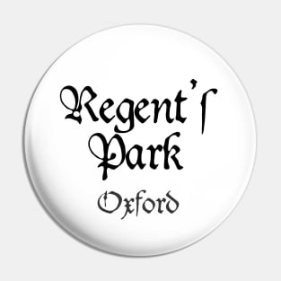 Oxford Regent's Park College Medieval University Pin