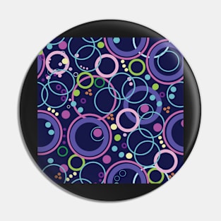 Loopy Bright Circles Pin