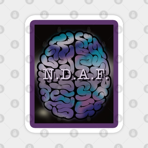 Neurodiverse AF Magnet by NeurodiverseNarnie