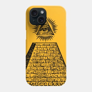 All-Seeing Illuminati Eye Symbol Phone Case