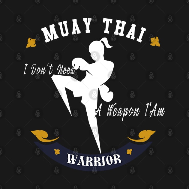 Muay Thai Fighter Birthday Gift - MuayThay Lovers Men Women and kids Tees by kaza191