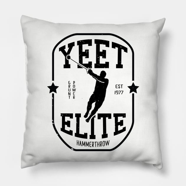 Yeet Elite Hammerthrow 2 Track N Field Athlete Pillow by atomguy