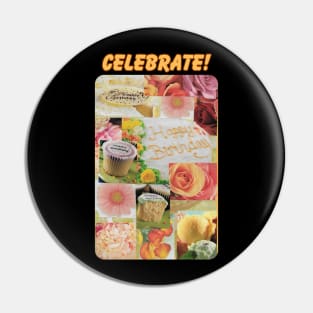 Celebrate Birthday Pin