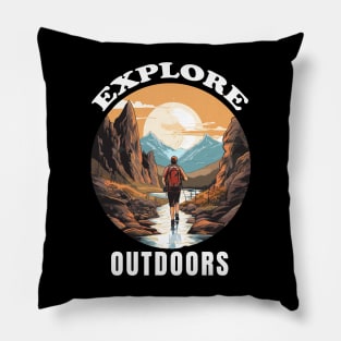 Explore Outdoors Pillow