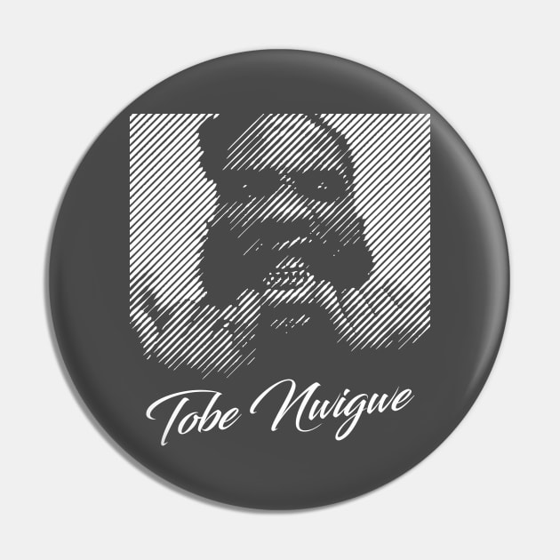 Tobe Nwigwe Halftone style Pin by Aldyz