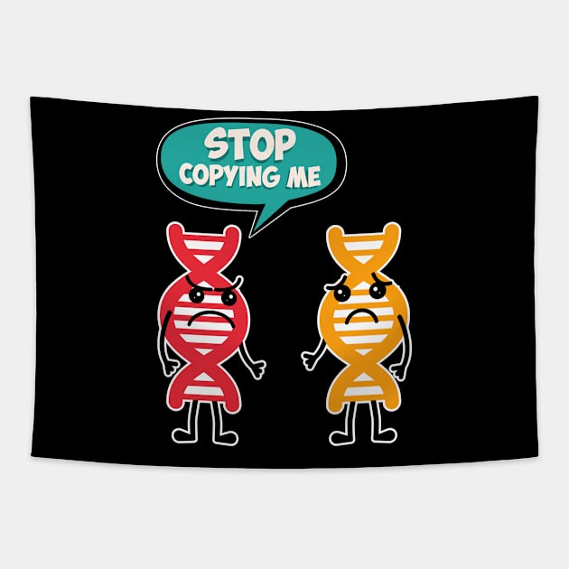 DNA Strings Genetics Biochemistry Microbiology Tapestry by merchmafia