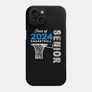 Basketball Player Senior Class Of 2024 Graduation 2024 Phone Case