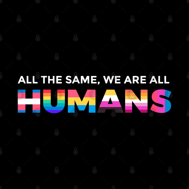 We're All Humans by machmigo