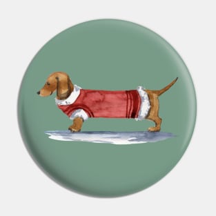 Tan Dachshund Pin