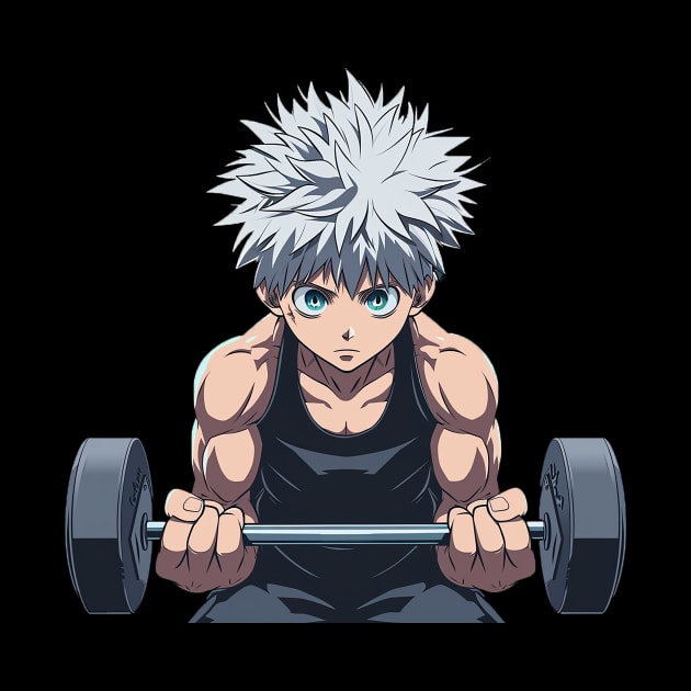 killua at gym by enzo studios