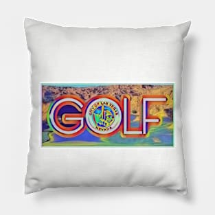 Las Vegas Golf Pillow