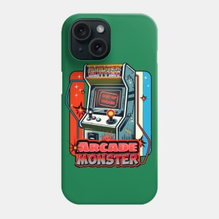 Monster Slayer - Retro Arcade Station "Out of Order" Phone Case