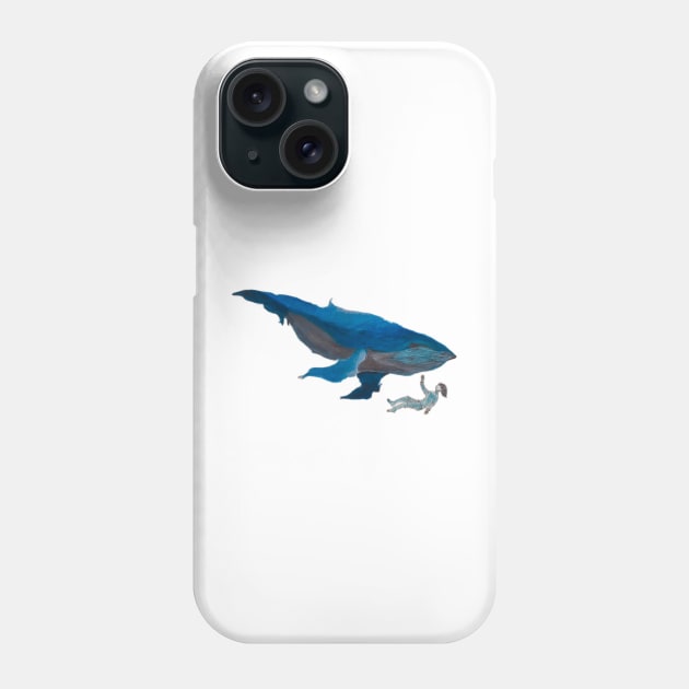 Whale with You Phone Case by Sub_Scholars