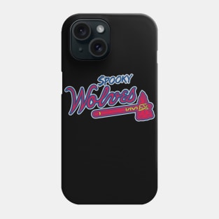 Spooky Wolves (baseball) Phone Case