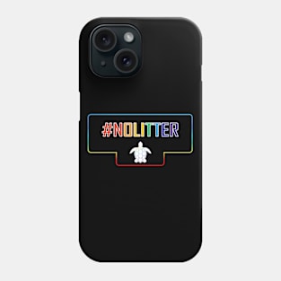 Hashtag Nolitter Phone Case