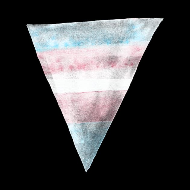 Trans Pride Triangle by inSomeBetween