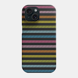 Pretty Rainbow Striped Multicolor Stripes Phone Case