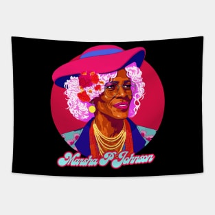 Marsha P Johnson /\/ Queer Icon Design Tapestry