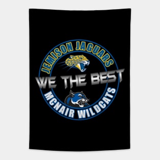 Jemison Jaguars - McNair Wildcats Tapestry