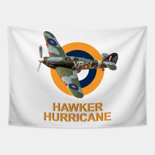 Hawker Hurricane and Roundel Tapestry